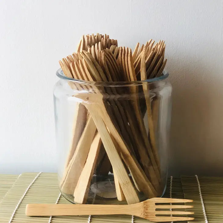 Individual Bamboo Utensils