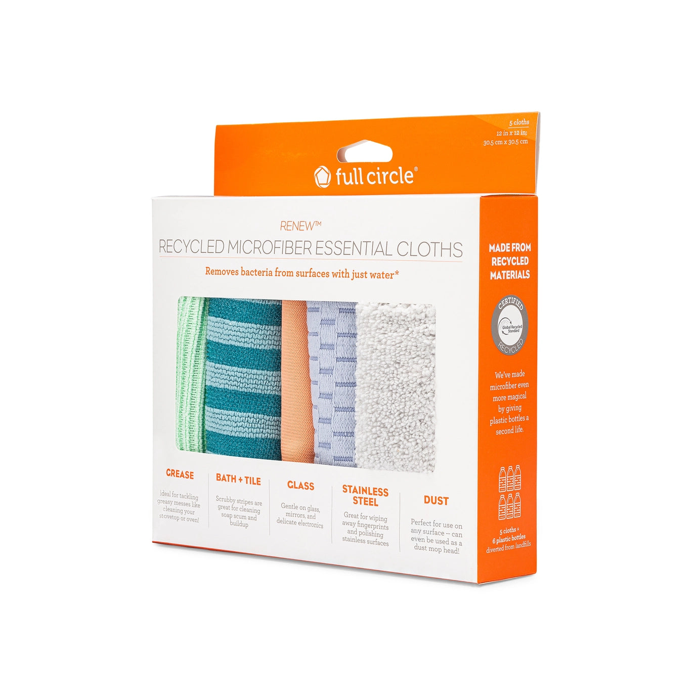 Renew Recycled Essential Microfiber Cloths