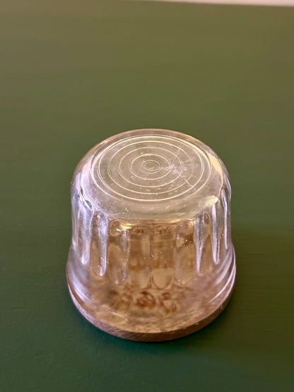 Vintage Glass Bottle - Ball Jelly Jar with Metal Lid