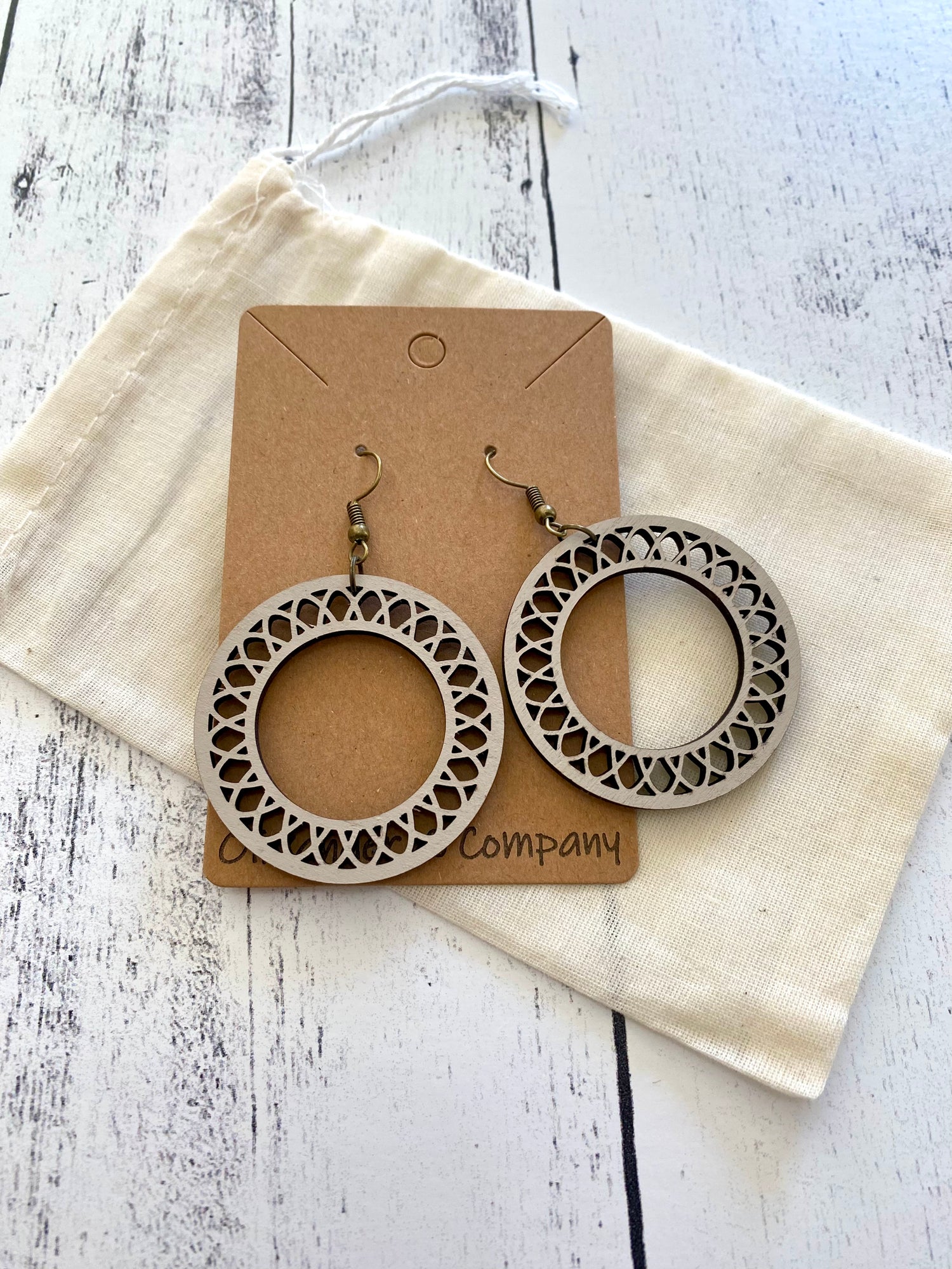 Olivander &amp; Co Wood Earrings