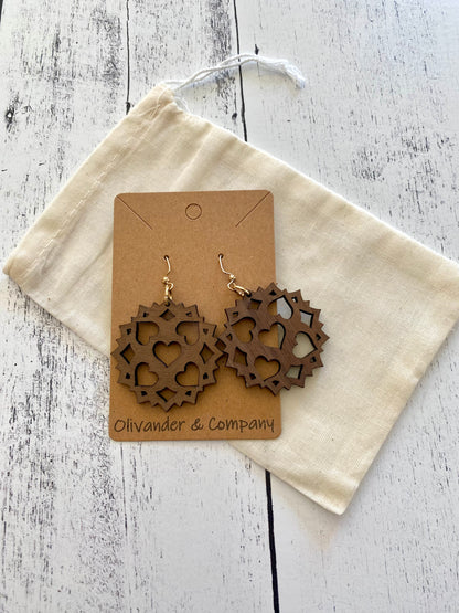 Olivander &amp; Co Wood Earrings