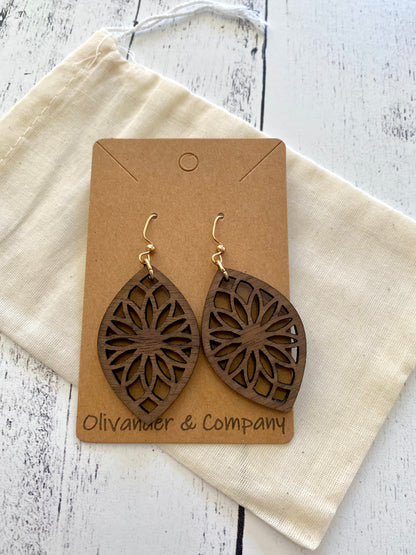 Olivander &amp; Co Wood Earrings