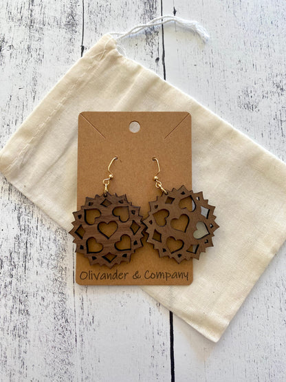 Olivander &amp; Co Wood Earrings