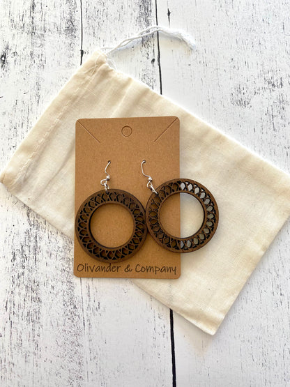 Olivander &amp; Co Wood Earrings