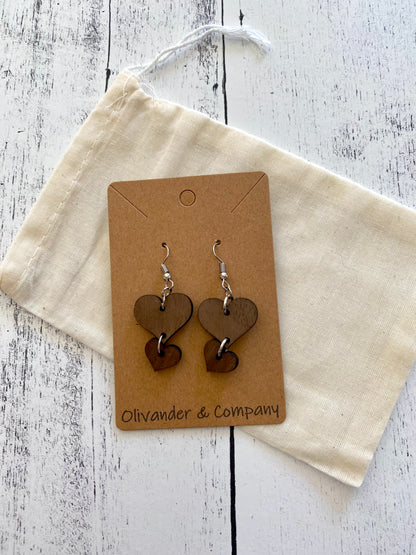 Olivander &amp; Co Wood Earrings