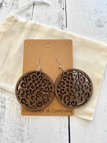 Olivander &amp; Co Wood Earrings