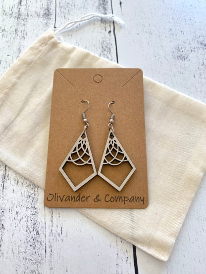 Olivander &amp; Co Wood Earrings